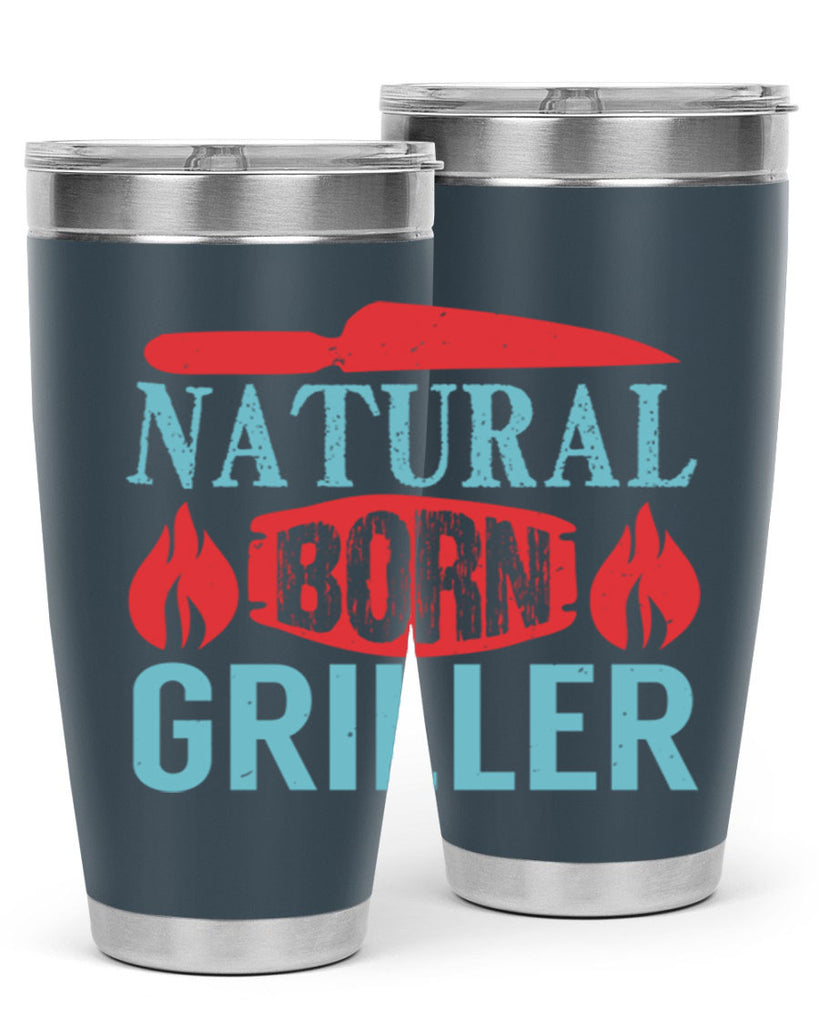 natural born griller 19#- bbq- Tumbler
