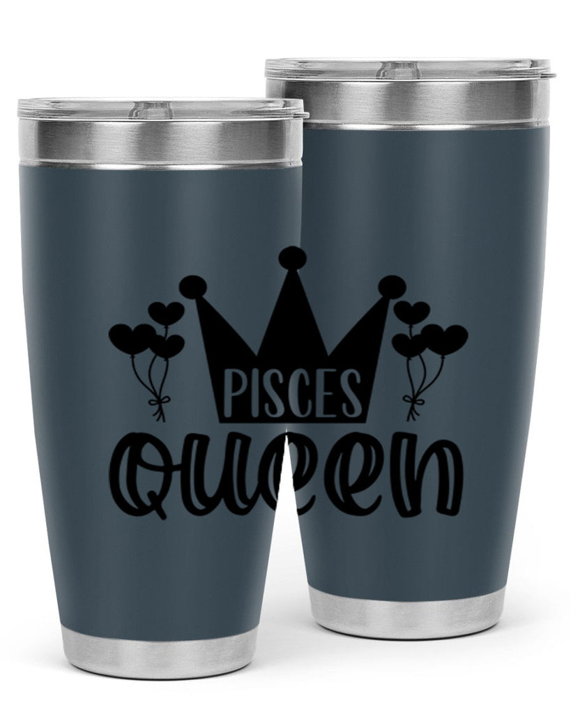 pisces queen 377#- zodiac- Tumbler