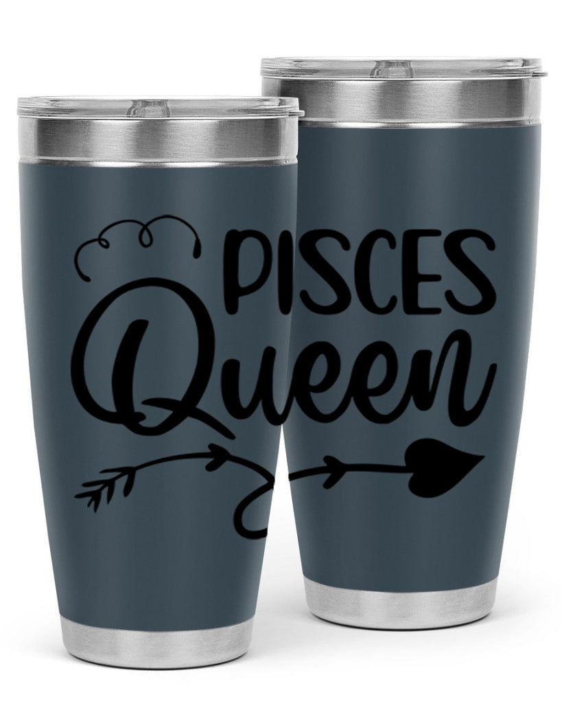pisces queen 379#- zodiac- Tumbler