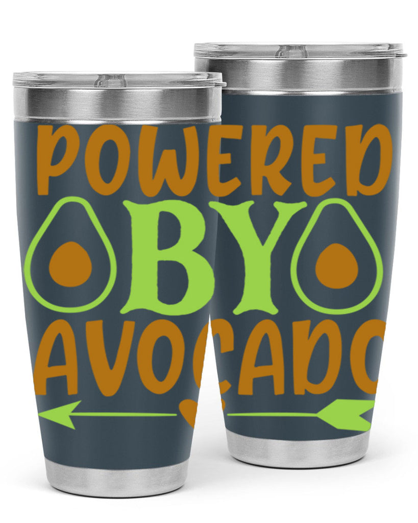 powered by avocado 3#- avocado- Tumbler
