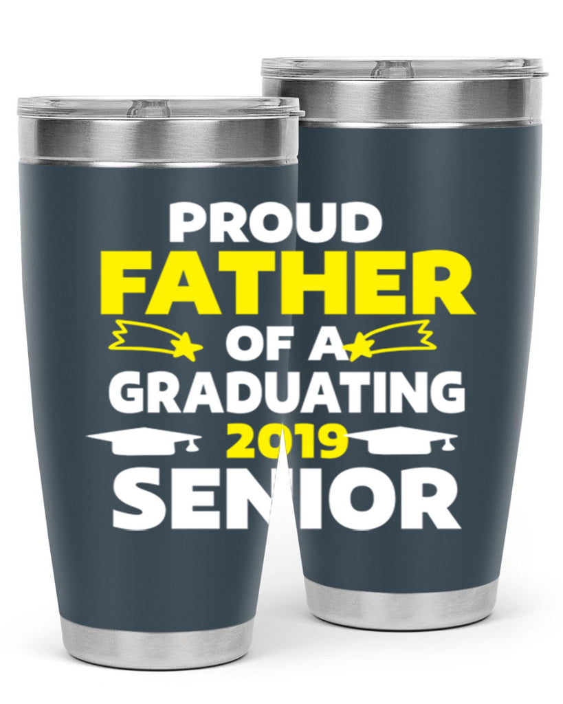 proud father of a graduating 264#- fathers day- Tumbler