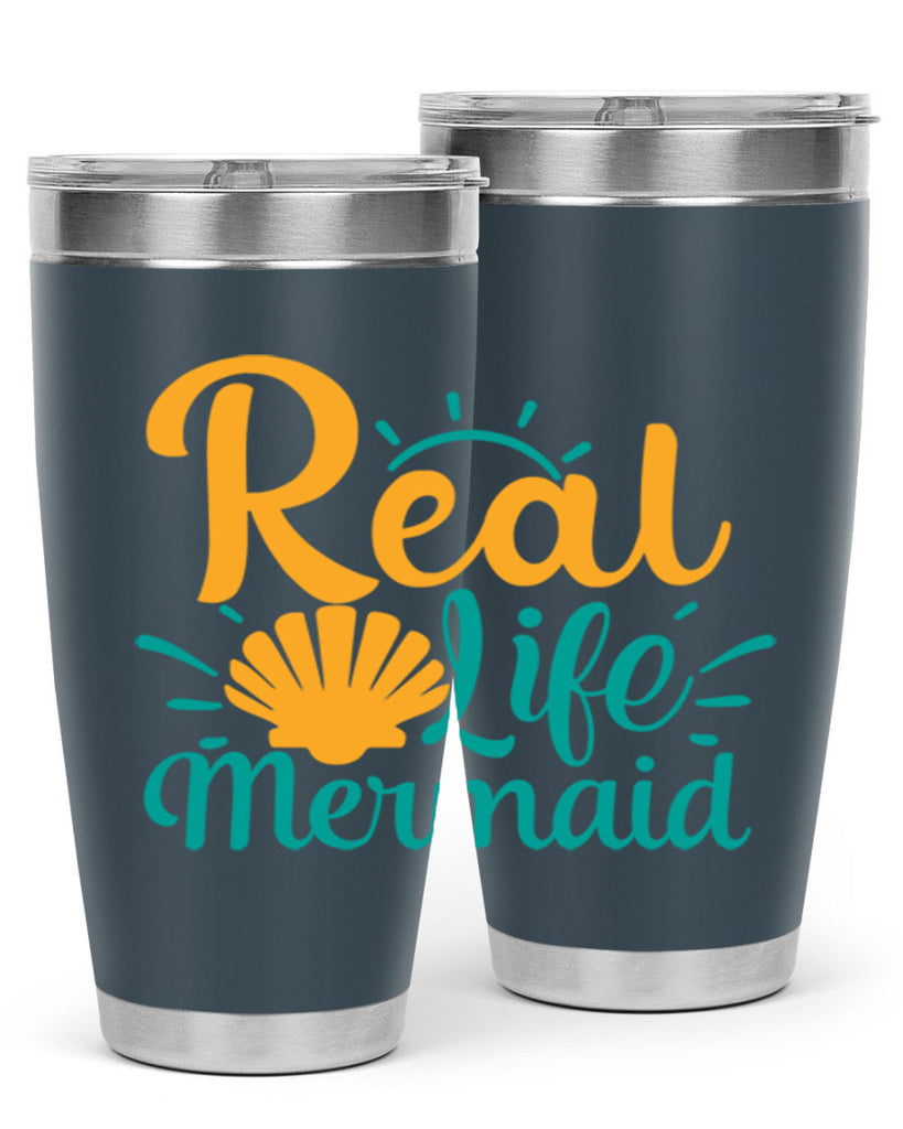 real life mermaid Style 79#- summer- Tumbler