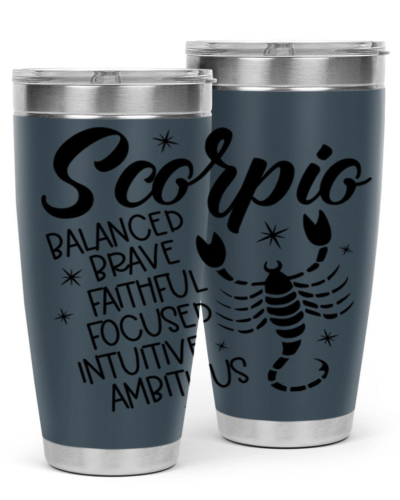 scorpio 436#- zodiac- Tumbler
