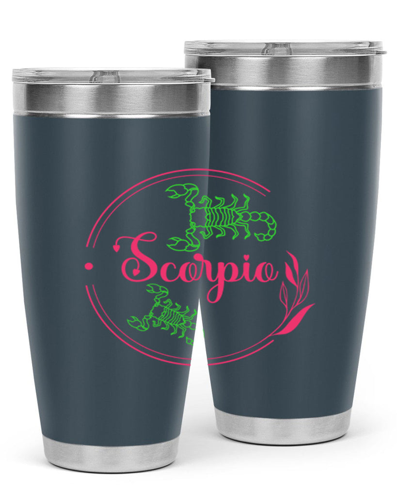 scorpio 437#- zodiac- Tumbler
