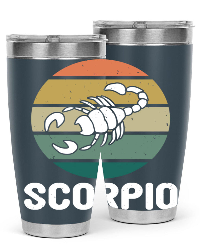 scorpio 451#- zodiac- Tumbler