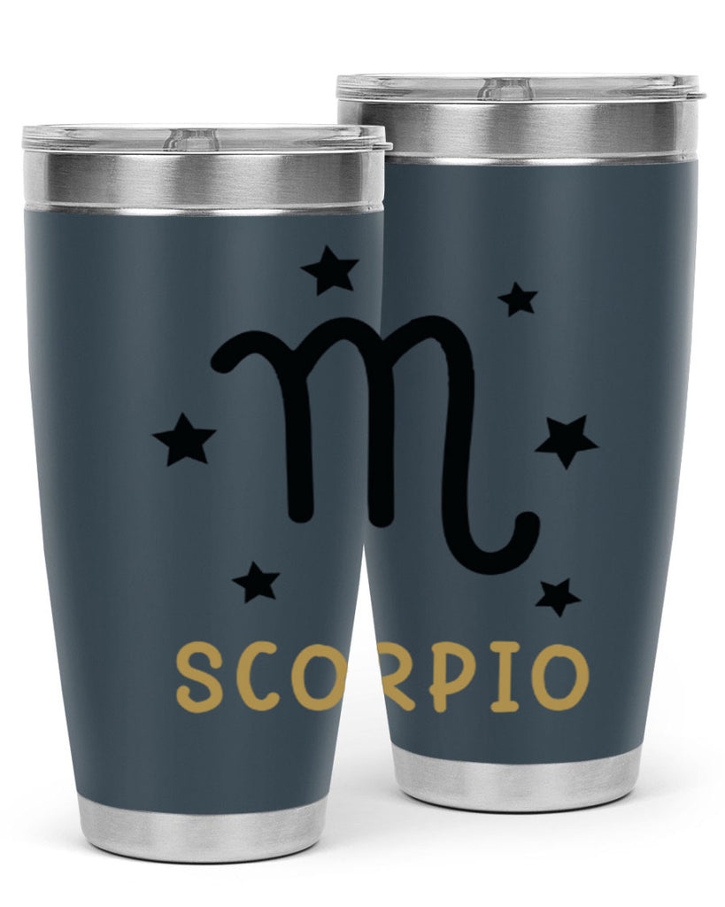 scorpio 455#- zodiac- Tumbler