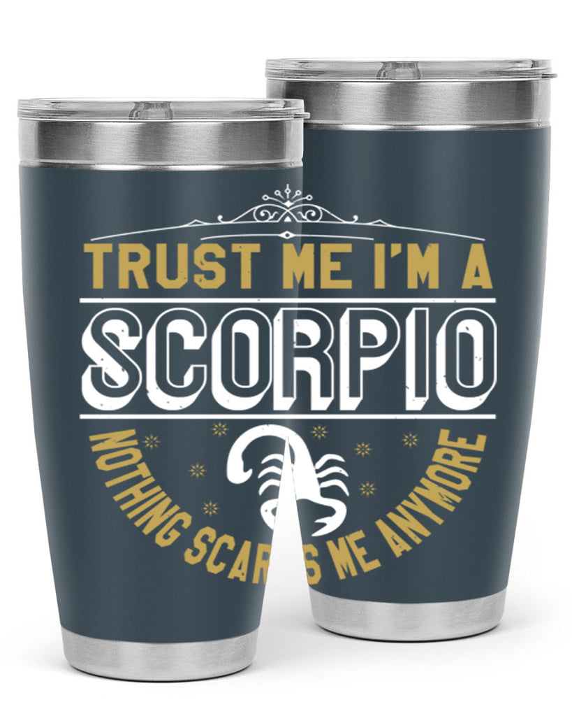 scorpio 458#- zodiac- Tumbler