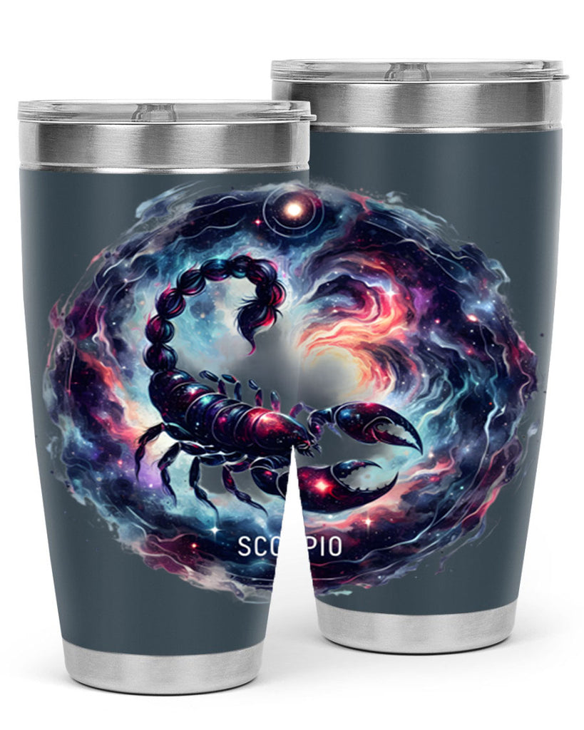 scorpio 461#- zodiac- Tumbler