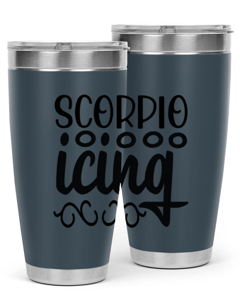 scorpio icing 441#- zodiac- Tumbler