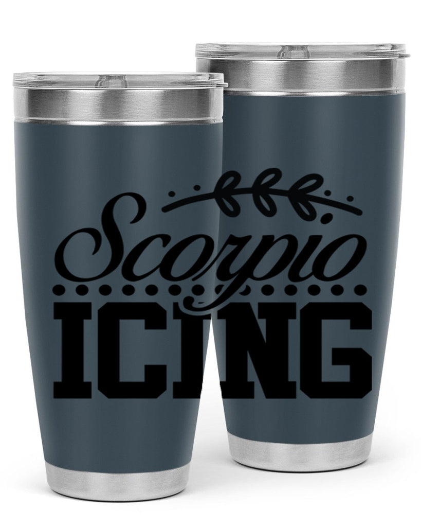 scorpio icing 442#- zodiac- Tumbler