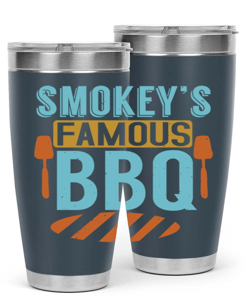 smokeys famous bbq 11#- bbq- Tumbler