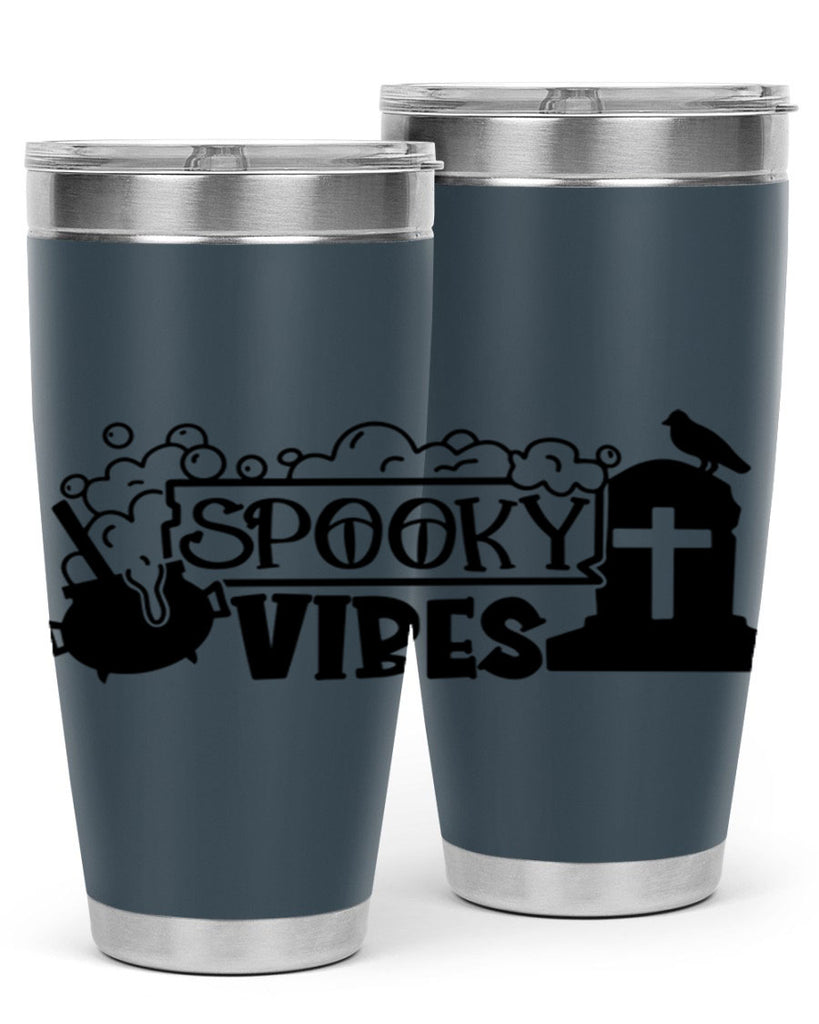 spooky vibes 20#- halloween- Tumbler