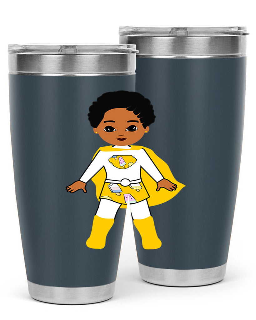 super kid 10#- black men - boys- tumbler