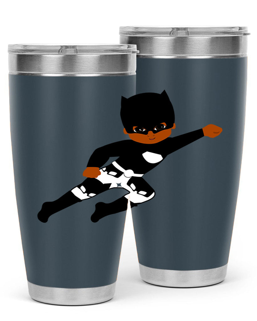 super kid 13#- black men - boys- tumbler
