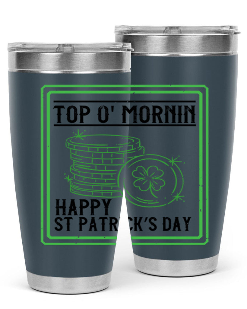 top o mornin happy st patrick’s day Style 8#- St Patricks Day- Tumbler