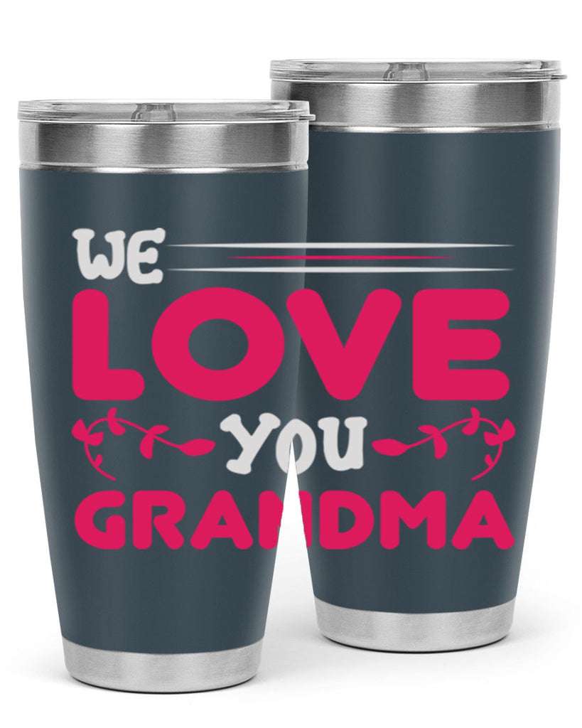 we love you grandma 27#- mom- Tumbler