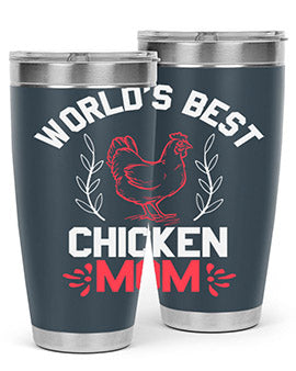 world’s best chicken mom Style 1#- chicken- Tumbler