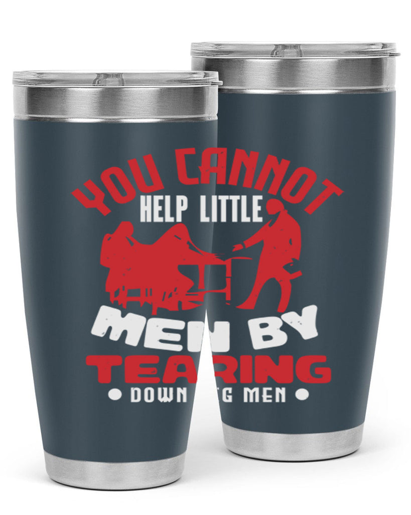 you cannot help little men Style 72#- Fourt Of July- Tumbler