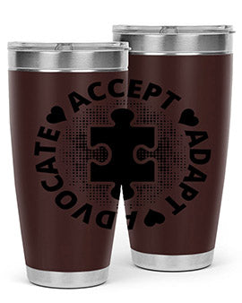 Accept Style 41#- autism- Tumbler