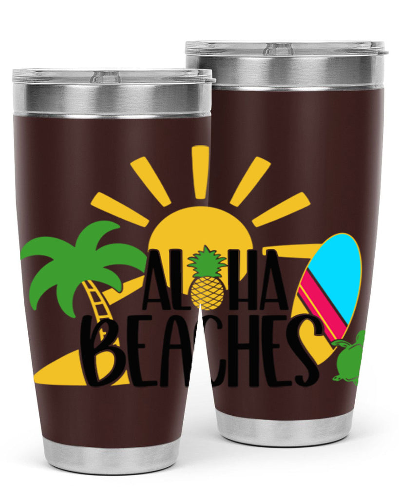 Aloha Beaches Style 55#- summer- Tumbler