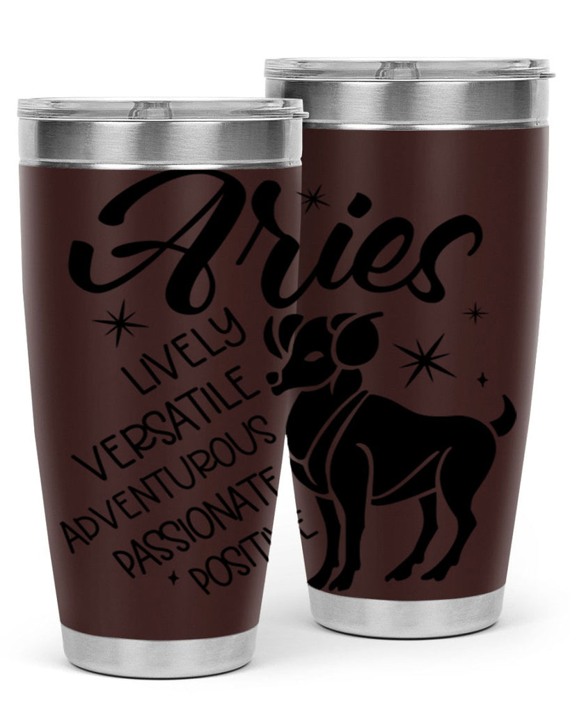 Aries 100#- zodiac- Tumbler