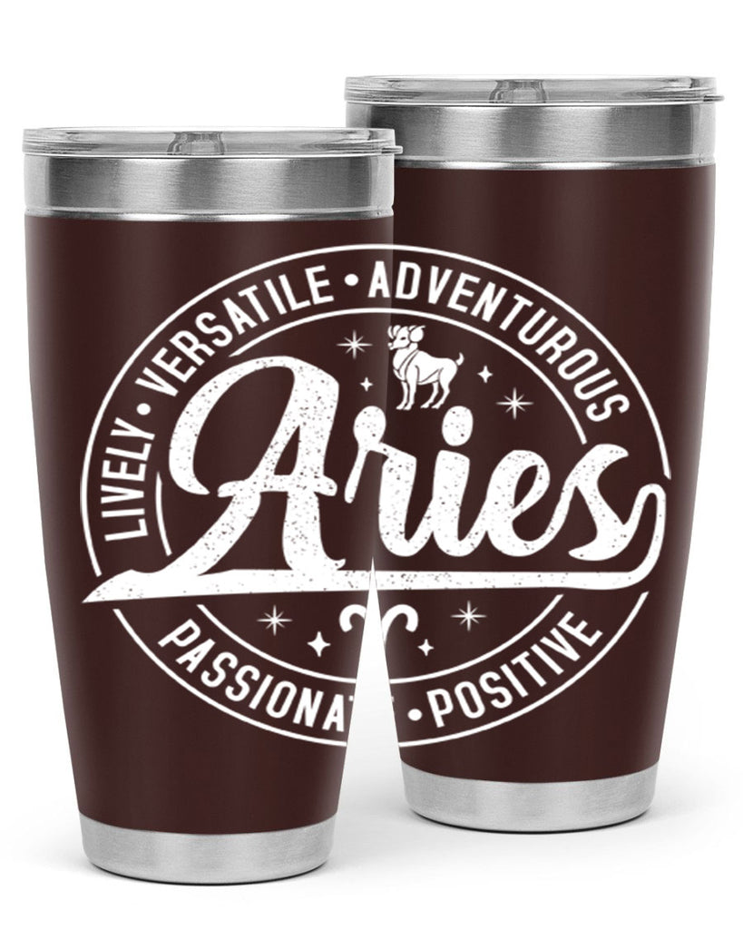 Aries 103#- zodiac- Tumbler