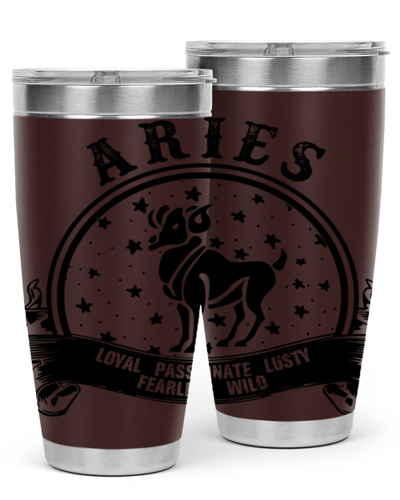 Aries 1#- zodiac- Tumbler