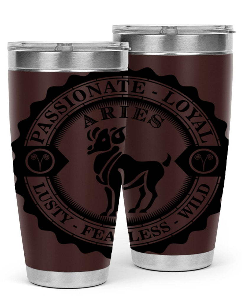 Aries 3#- zodiac- Tumbler