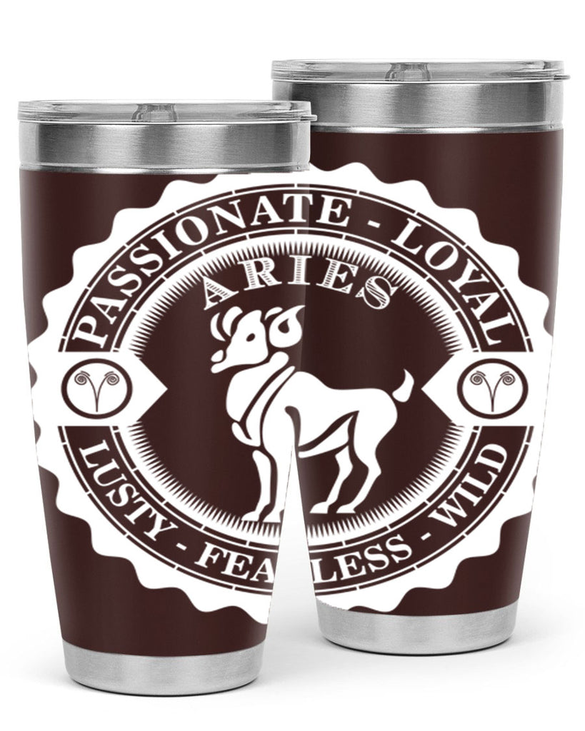 Aries 4#- zodiac- Tumbler