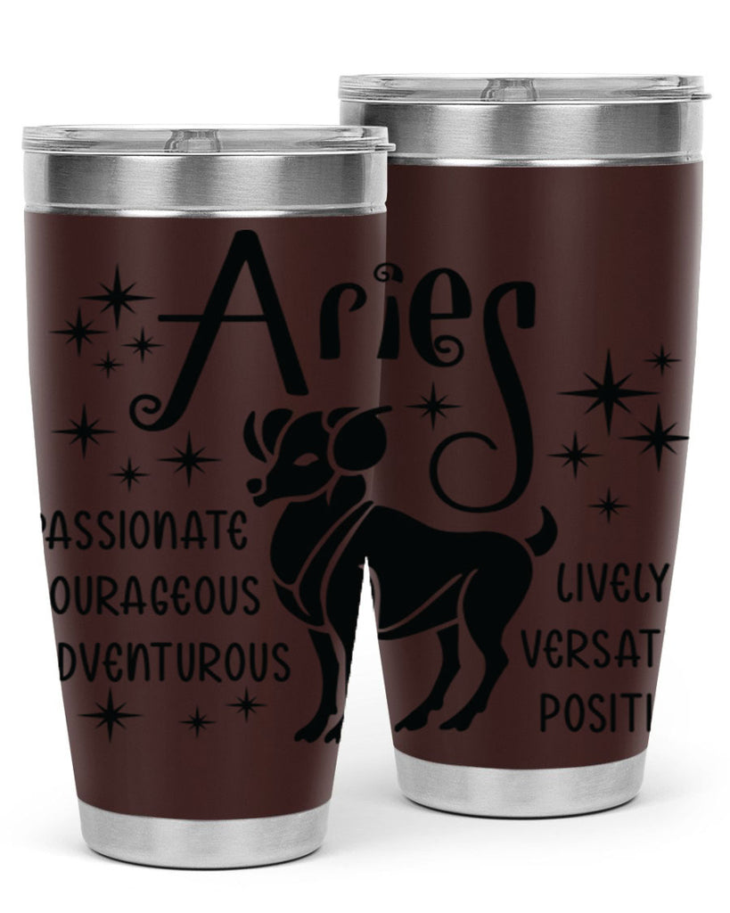 Aries 93#- zodiac- Tumbler