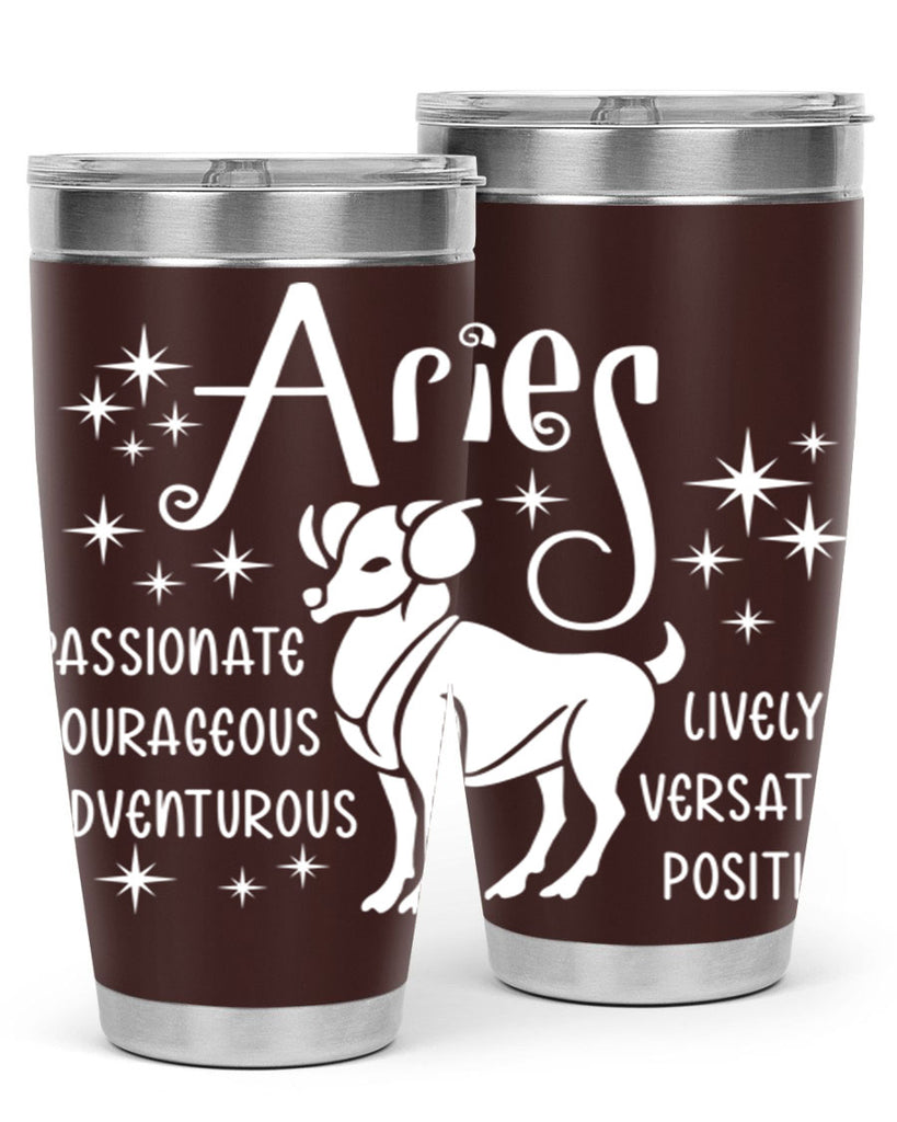 Aries 99#- zodiac- Tumbler