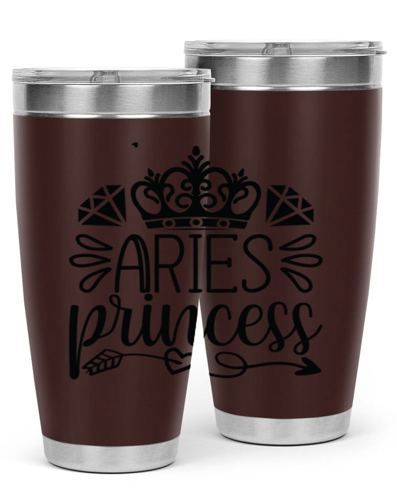 Aries princess 114#- zodiac- Tumbler