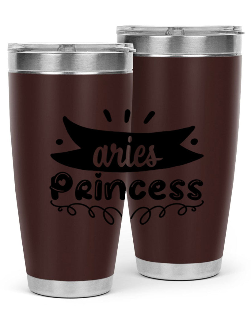 Aries princess 116#- zodiac- Tumbler