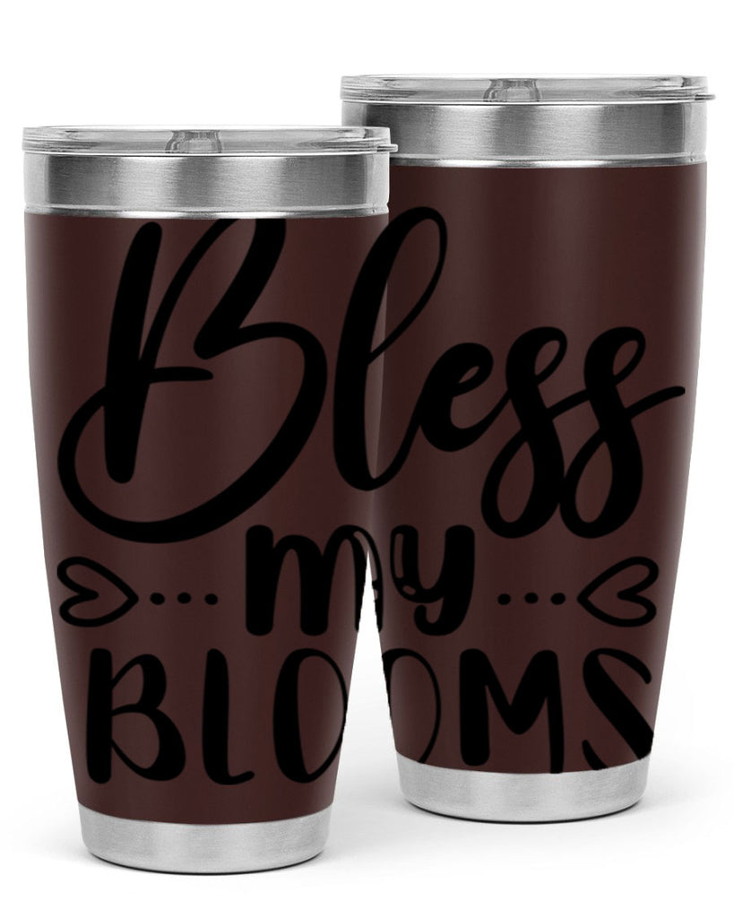 BLESS MY BLOOMS  64#- spring- Tumbler
