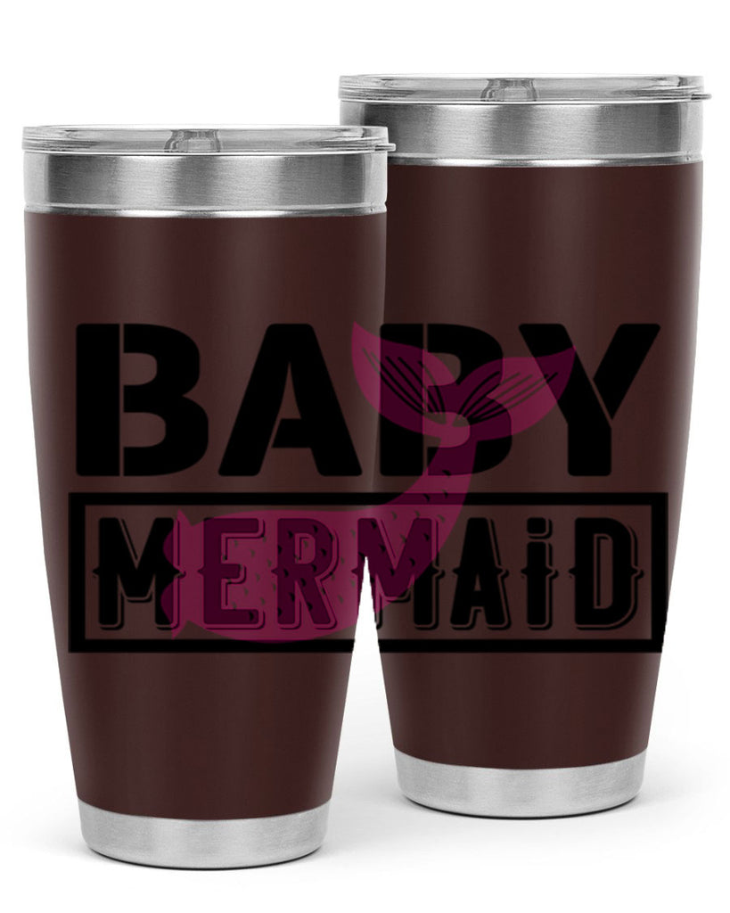 Baby mermaid 29#- mermaid- Tumbler