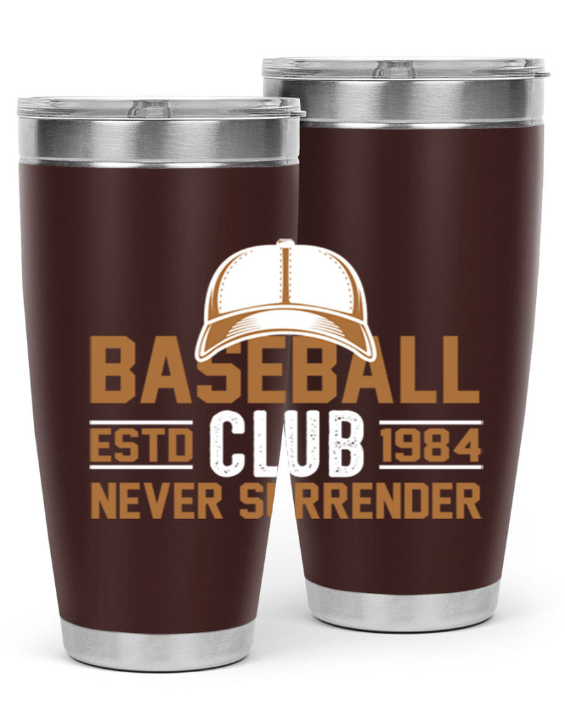 Base 1447#- baseball- Tumbler