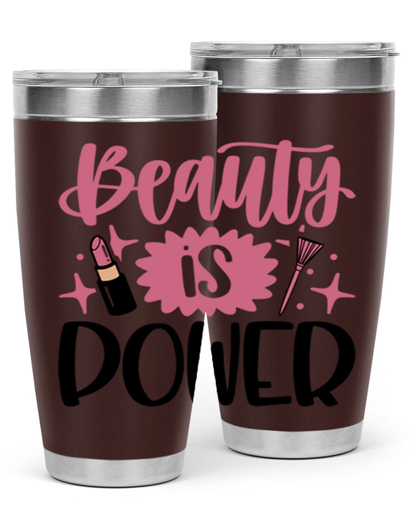 Beauty Is Power Style 135#- make up- Tumbler