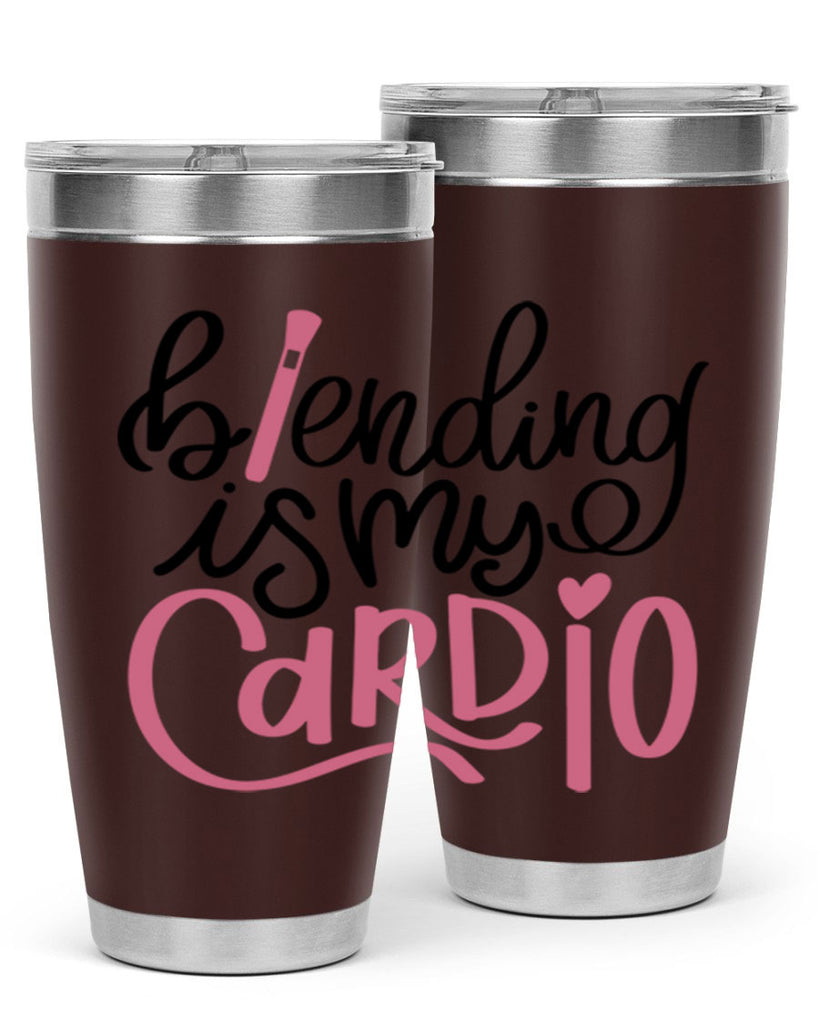 Blending is my Cardio Style 130#- make up- Tumbler