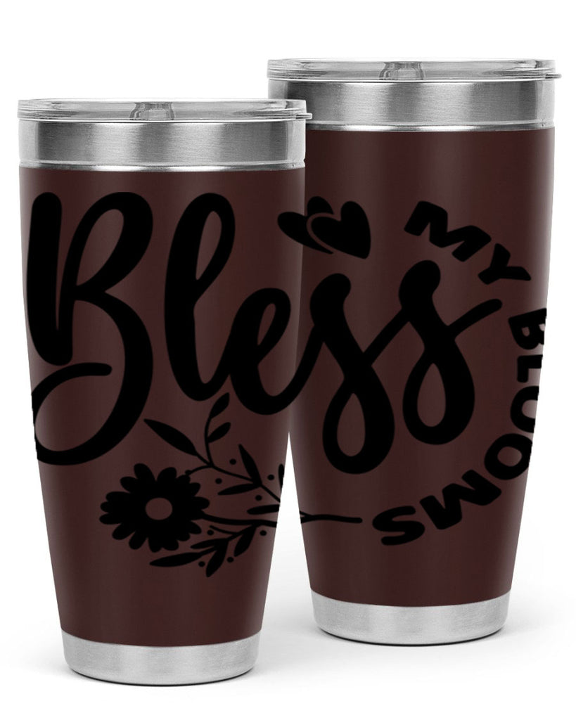 Bless My Blooms47#- spring- Tumbler
