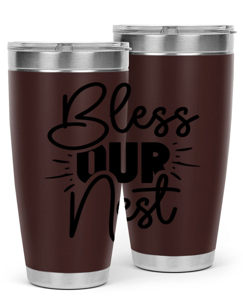 Bless Our Nest 52#- spring- Tumbler