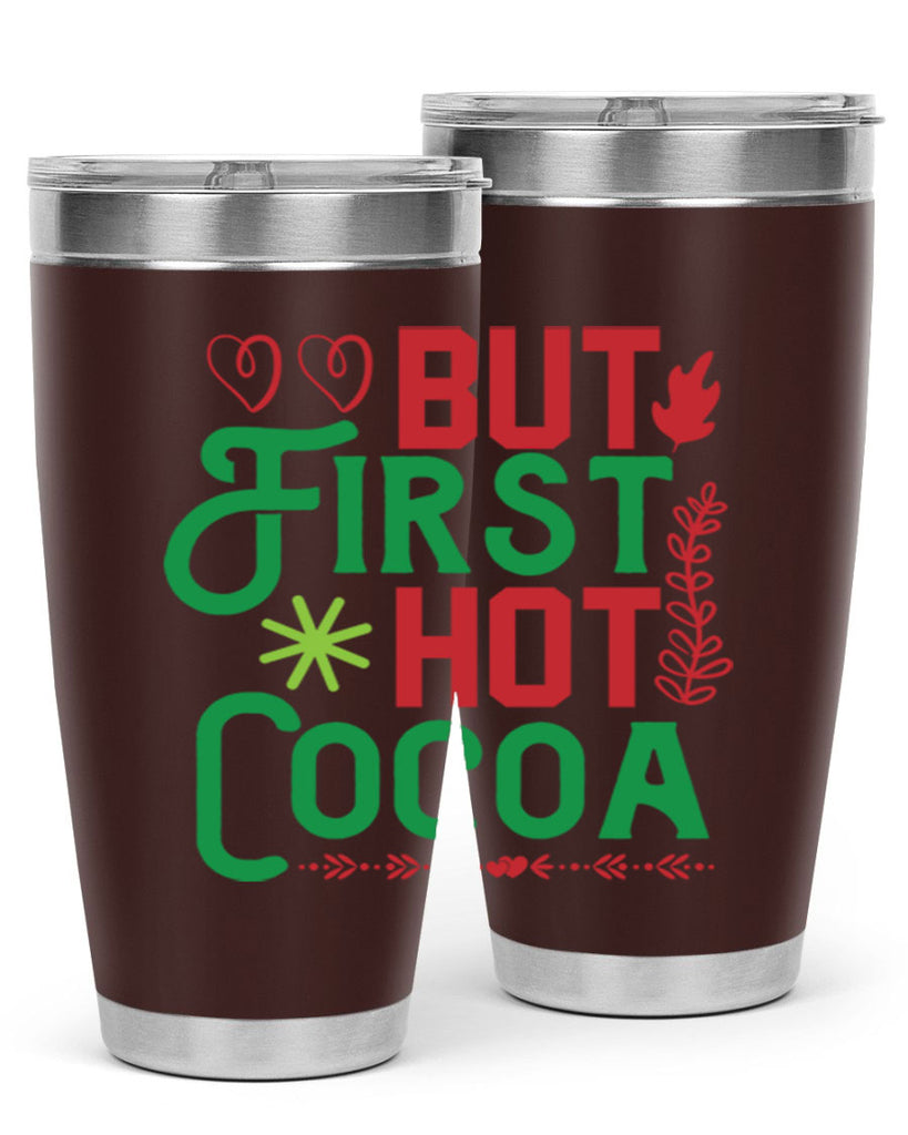 But First Hot Cocoa 32#- winter- Tumbler
