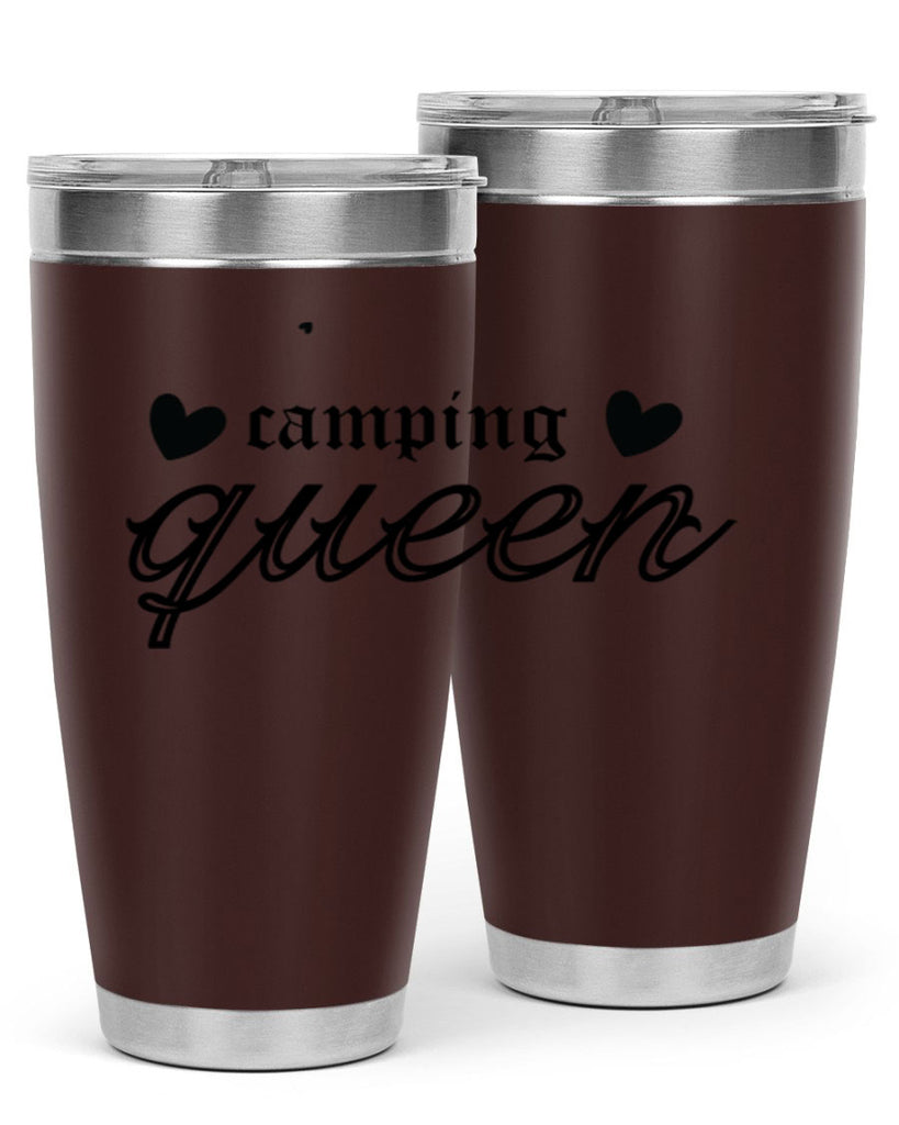 Camping queen 143#- zodiac- Tumbler