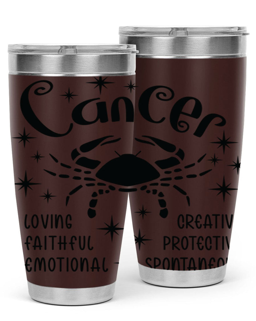 Cancer 144#- zodiac- Tumbler