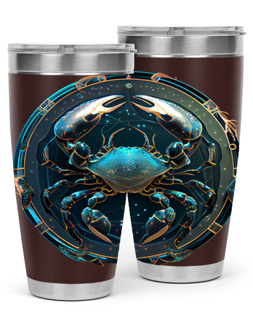 Cancer 147#- zodiac- Tumbler