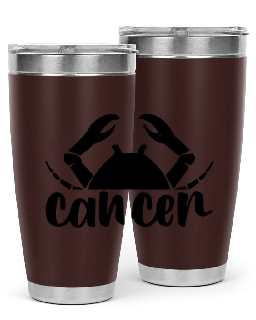 Cancer 156#- zodiac- Tumbler