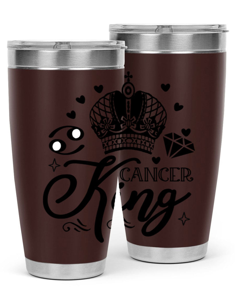 Cancer king 158#- zodiac- Tumbler