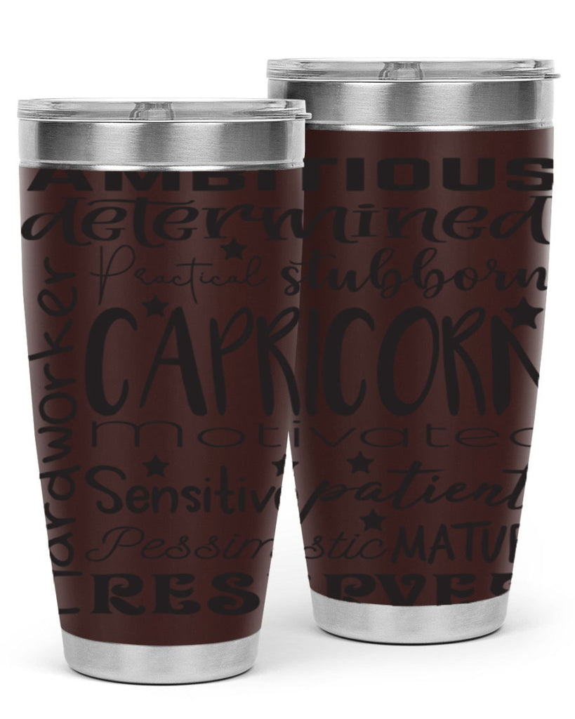 Capricorn 566#- zodiac- Tumbler