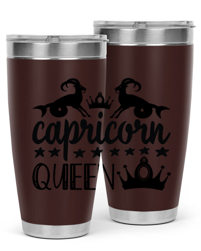 Capricorn queen 195#- zodiac- Tumbler