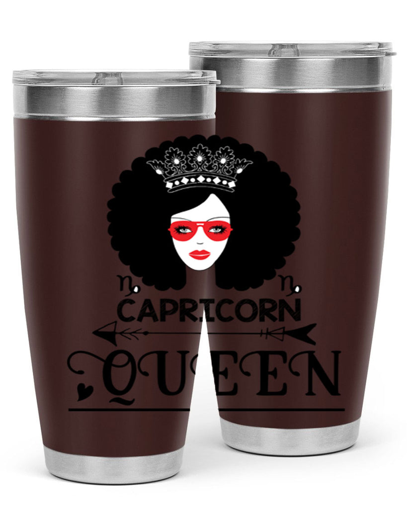 Capricorn queen 197#- zodiac- Tumbler