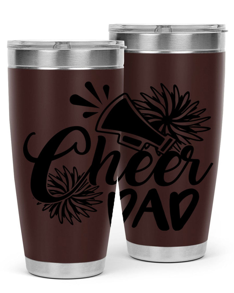 Cheer dad 1391#- cheer- Tumbler